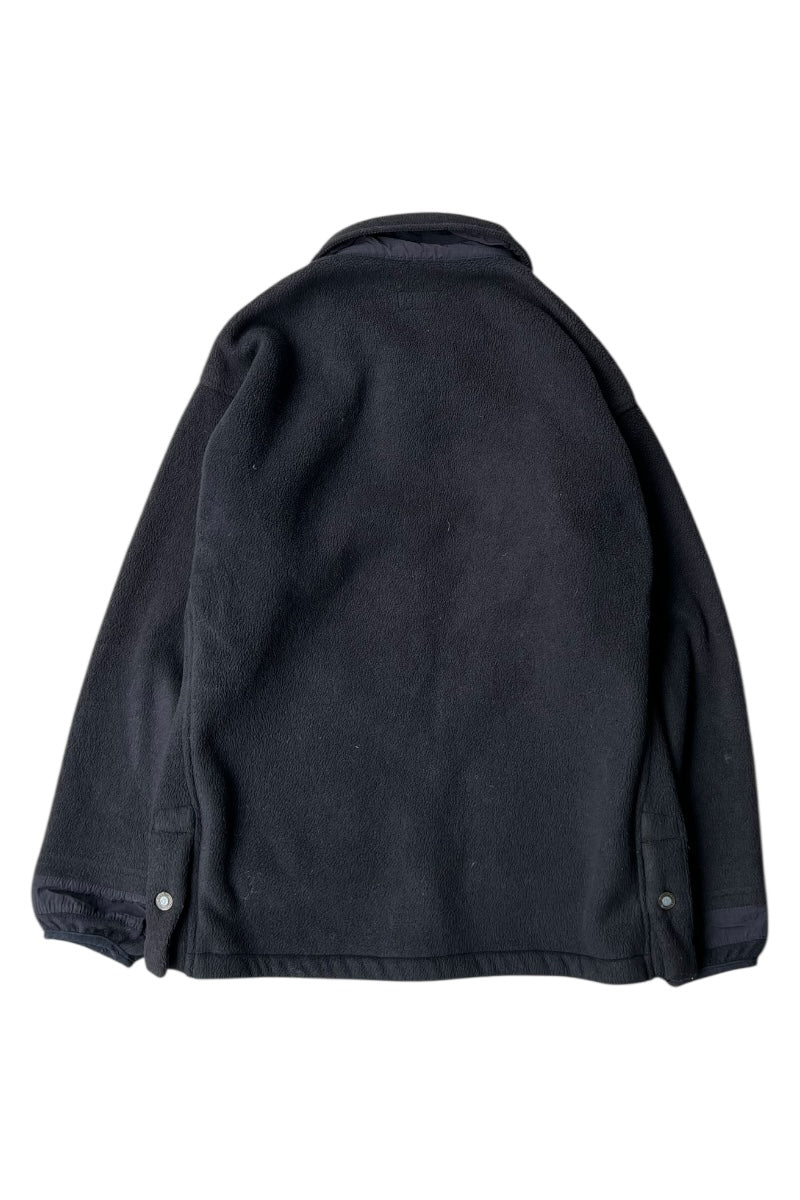 MADE IN USA 90'S-Y2K EARLY 00'S SHIRRING COAT / BLACK [SIZE: M USED]