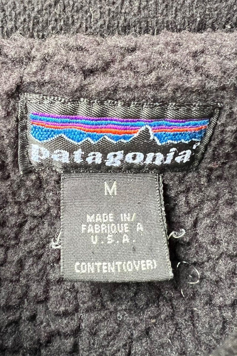 MADE IN USA 90'S-Y2K EARLY 00'S SHIRRING COAT / BLACK [SIZE: M USED]