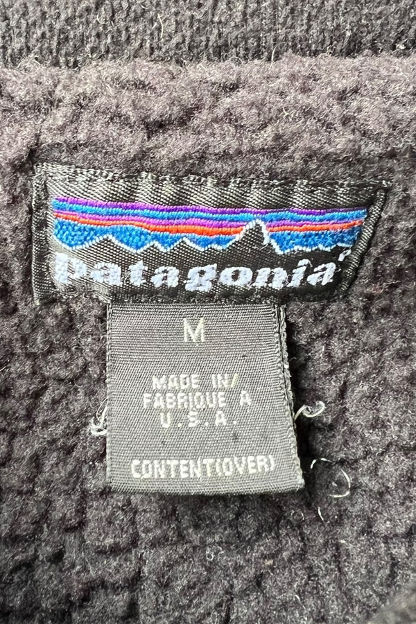 MADE IN USA 90'S-Y2K EARLY 00'S SHIRRING COAT / BLACK [SIZE: M USED]