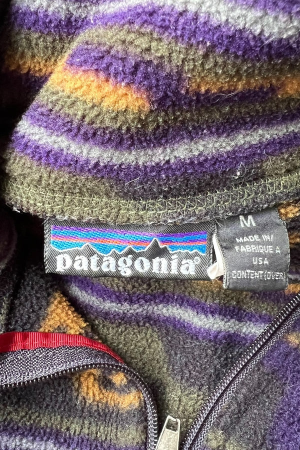 MADE IN USA 95'S SYNCHILLA ANATOLIA THUNDERBIRD AZTEC PATTERN [SIZE: M USED]
