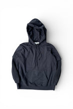 画像をギャラリービューアに読み込む, MADE IN ITALY SWITCHING HOODIE SWEATSHIRT / BLACK [SIZE: L USED]
