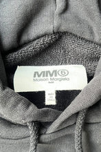 画像をギャラリービューアに読み込む, MADE IN ITALY SWITCHING HOODIE SWEATSHIRT / BLACK [SIZE: L USED]
