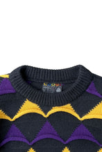 画像をギャラリービューアに読み込む, MADE IN AUSTRALIA 90'S WOOL KNIT SWEATER / BLACK [SIZE: L USED]
