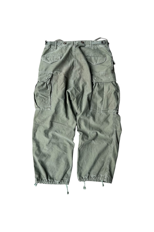 67'S M-65 CARGO PANT BRASS TALON ZIP / KHAKI [SIZE: M USED]