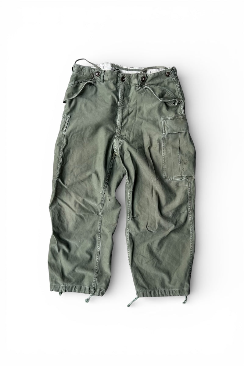 67'S M-65 CARGO PANT BRASS TALON ZIP / KHAKI [SIZE: M USED]