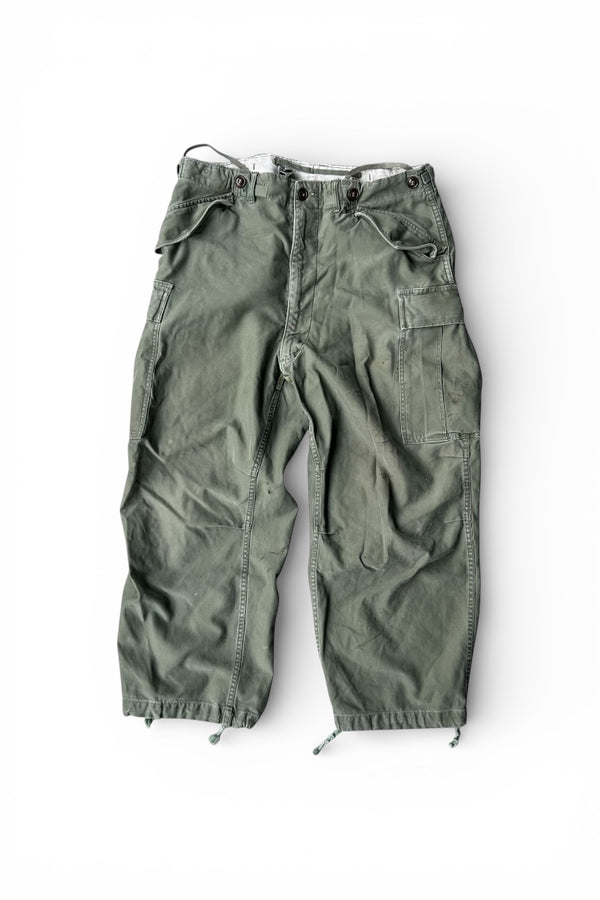 67'S M-65 CARGO PANT BRASS TALON ZIP / KHAKI [SIZE: M USED]