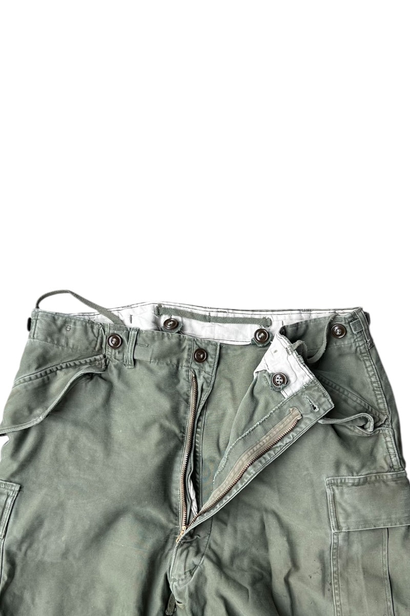 67'S M-65 CARGO PANT BRASS TALON ZIP / KHAKI [SIZE: M USED]