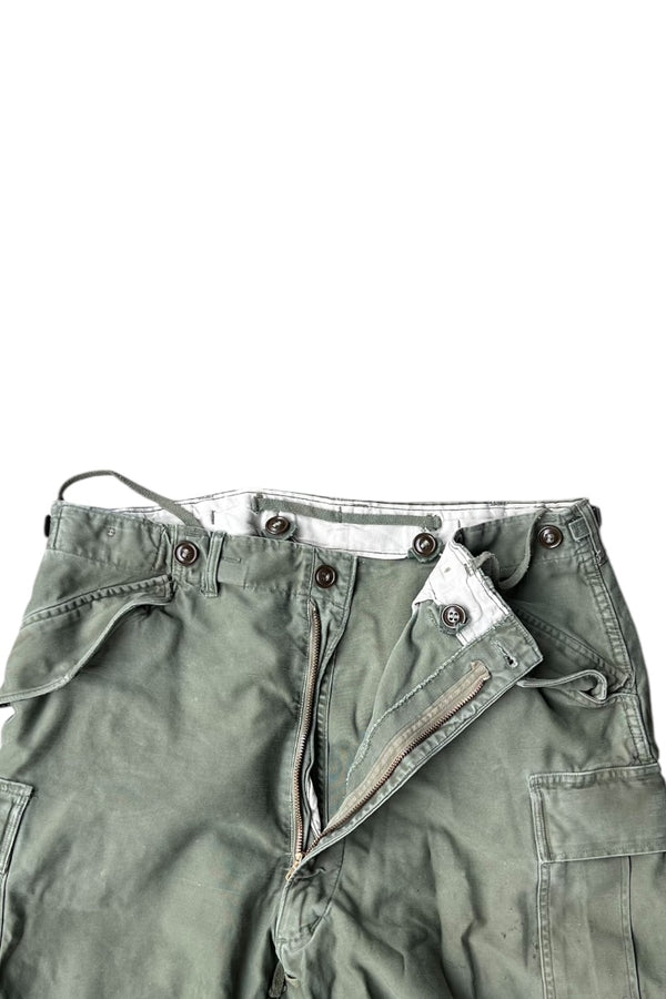 67'S M-65 CARGO PANT BRASS TALON ZIP / KHAKI [SIZE: M USED]