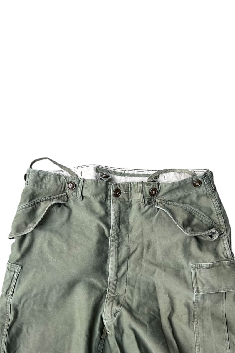 67'S M-65 CARGO PANT BRASS TALON ZIP / KHAKI [SIZE: M USED]