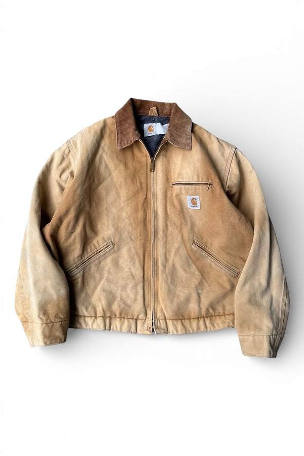 DETROIT JACKET FADED SAND W/BLANKET LINER US MODEL / BROWN [SIZE: L USED]