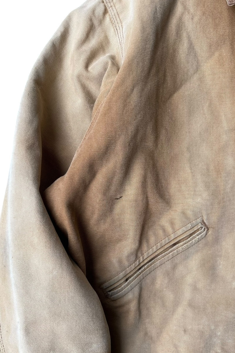 DETROIT JACKET FADED SAND W/BLANKET LINER USA企画品 / BROWN [SIZE: L USED]