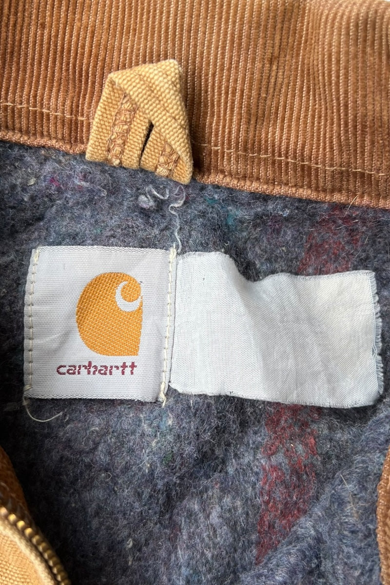 DETROIT JACKET FADED SAND W/BLANKET LINER USA企画品 / BROWN [SIZE: L USED]