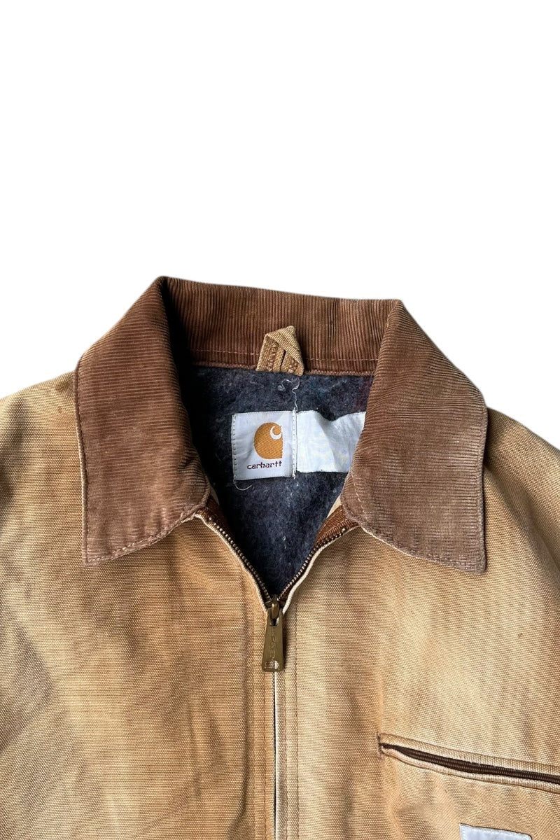 DETROIT JACKET FADED SAND W/BLANKET LINER USA企画品 / BROWN [SIZE: L USED]