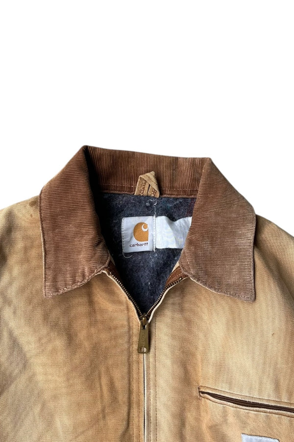 DETROIT JACKET FADED SAND W/BLANKET LINER US MODEL / BROWN [SIZE: L USED]