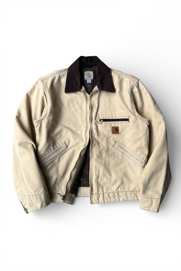MADE IN MEXICO 12'S DETROIT JACKET W/BLANKET LINER US Model / BEIGE [SIZE: S USED]