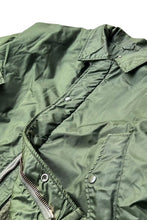 画像をギャラリービューアに読み込む, 68'S A-1 TYPE NYLON DECK JACKET / GREEN [SIZE: XL USED]
