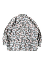 画像をギャラリービューアに読み込む, MADE IN ROMANIA L/S PATTERN SHIRT / GRAY [SIZE: S USED]
