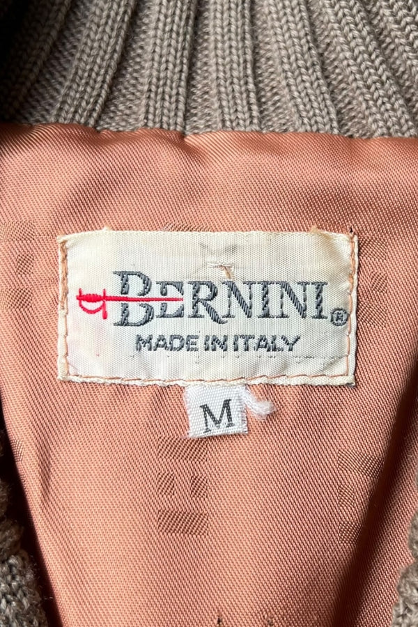 MADE IN ITALY 70-80'S SUEDE WOOL JACKET / BEIGE [SIZE: M USED]
