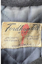 画像をギャラリービューアに読み込む, 59'S LEATHER WOOL STADIUM JACKET / BLACK [SIZE: M USED]
