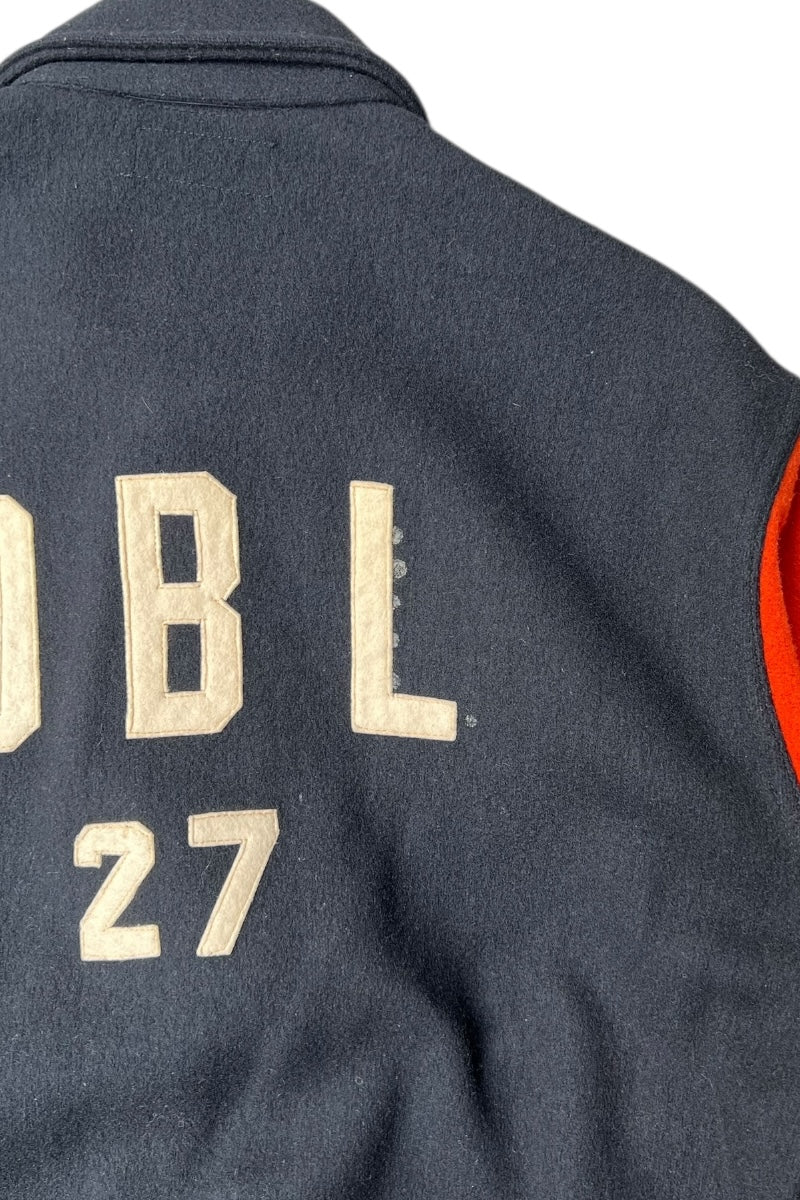 57'S WOOL STADIUM JACKET / BLACK [SIZE: 40 USED]