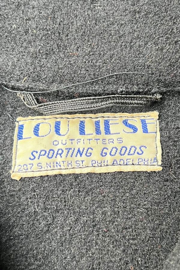 57'S WOOL STADIUM JACKET / BLACK [SIZE: 40 USED]