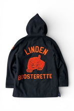 画像をギャラリービューアに読み込む, MADE IN USA 76'S WOOL HOODIE STADIUM JACKET / BLACK [SIZE: M USED]
