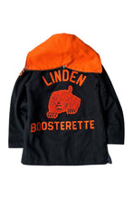 画像をギャラリービューアに読み込む, MADE IN USA 76'S WOOL HOODIE STADIUM JACKET / BLACK [SIZE: M USED]
