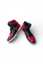 画像をギャラリービューアに読み込む, Y2K 01'S AIR JORDAN 1 RETRO BLACK VARSITY RED/BRED / BLACK [SIZE: US 9.5 (27.5cm相当) USED]
