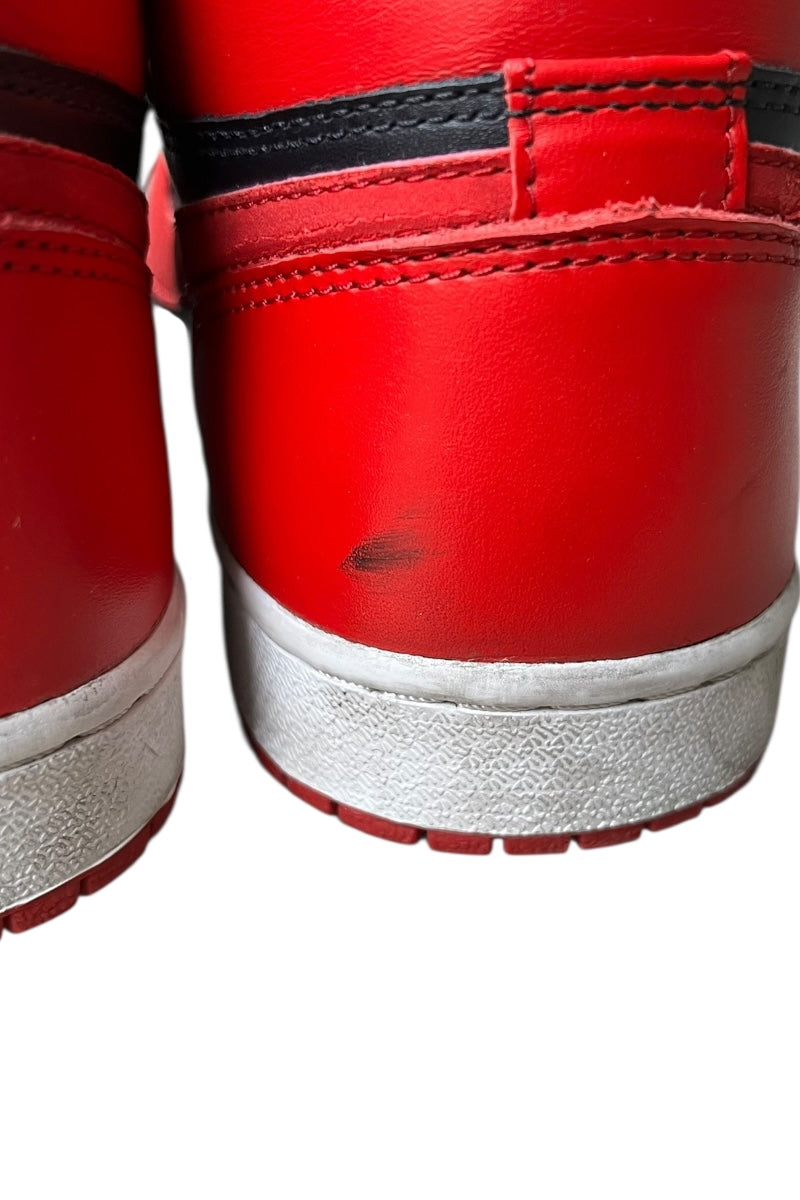 Y2K 01'S AIR JORDAN 1 RETRO BLACK VARSITY RED/BRED / BLACK [SIZE: US 9.5 (Equivalent to 27.5cm) USED]