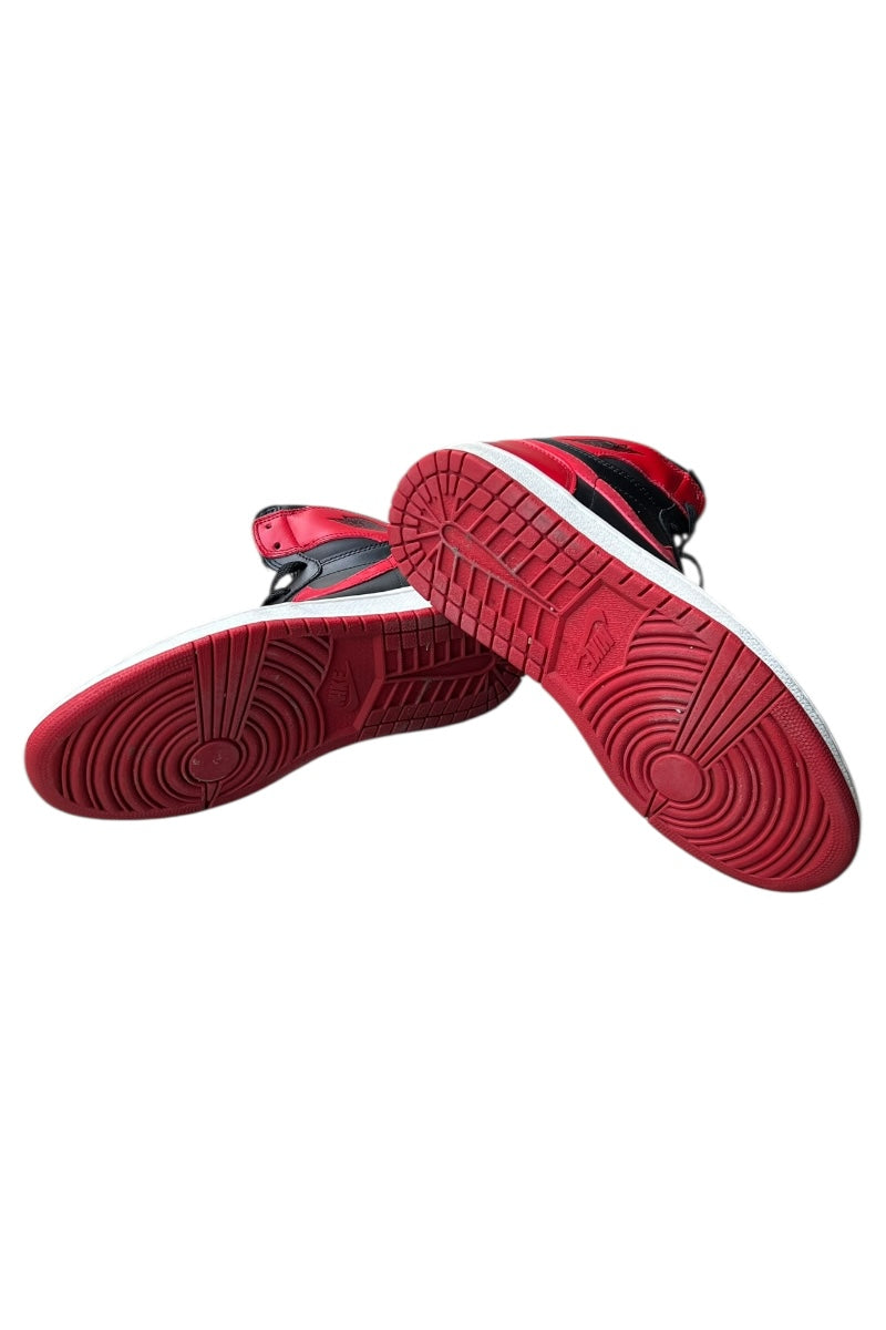 Y2K 01'S AIR JORDAN 1 RETRO BLACK VARSITY RED/BRED / BLACK [SIZE: US 9.5 (Equivalent to 27.5cm) USED]