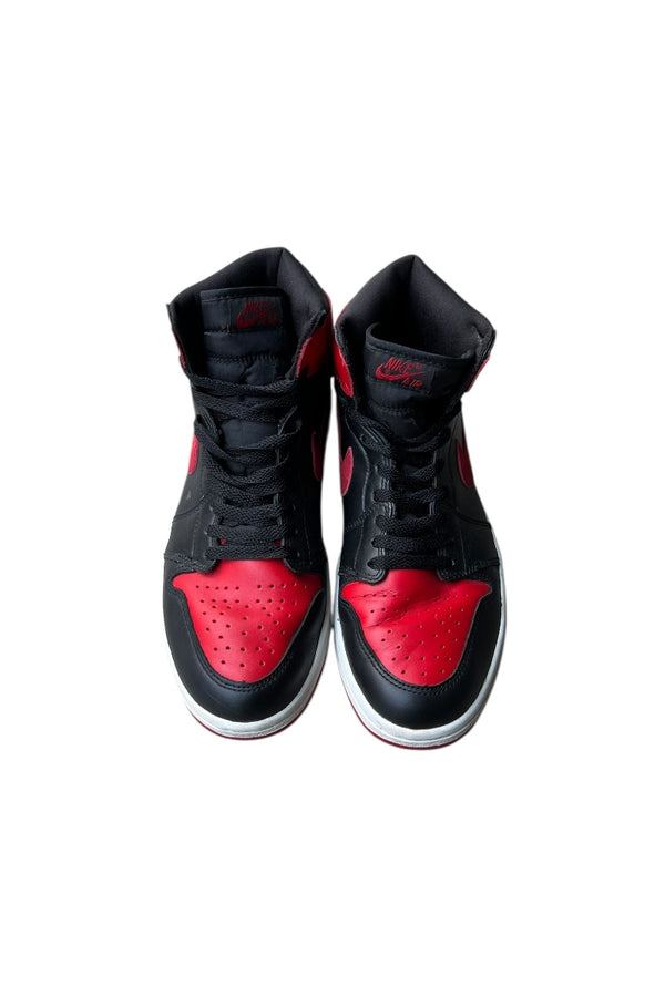 Y2K 01'S AIR JORDAN 1 RETRO BLACK VARSITY RED/BRED / BLACK [SIZE: US 9.5 (Equivalent to 27.5cm) USED]