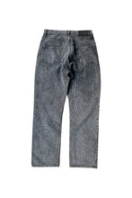 画像をギャラリービューアに読み込む, FORMAL CUT CHAIN TWILL DENIM PANTS / BLACK [SIZE: 29 USED]
