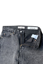 画像をギャラリービューアに読み込む, FORMAL CUT CHAIN TWILL DENIM PANTS / BLACK [SIZE: 29 USED]
