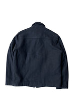 画像をギャラリービューアに読み込む, Y2K EARLY 00'S WOOL ZIP JACKET / BLACK [SIZE: XS USED]
