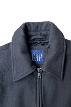 画像をギャラリービューアに読み込む, Y2K EARLY 00'S WOOL ZIP JACKET / BLACK [SIZE: XS USED]
