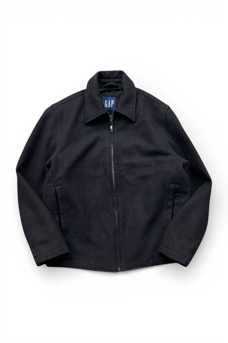 GAP | Y2K EARLY 00'S WOOL ZIP JACKET – STOCK ORIGINALS