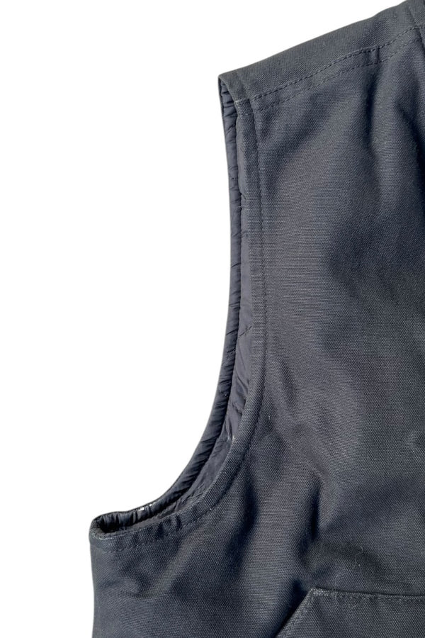MADE IN MEXICO 14'S DUCK VEST USA Model / BLACK [SIZE: L USED]