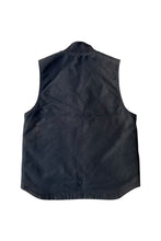 画像をギャラリービューアに読み込む, MADE IN MEXICO 14'S DUCK VEST USA企画品 / BLACK [SIZE: M USED]
