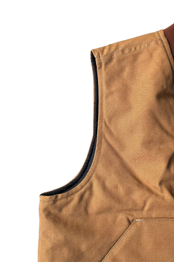 MADE IN USA 05'S USPOWERGEN DUCK VEST USA MODEL / BEIGE [SIZE: XL USED]