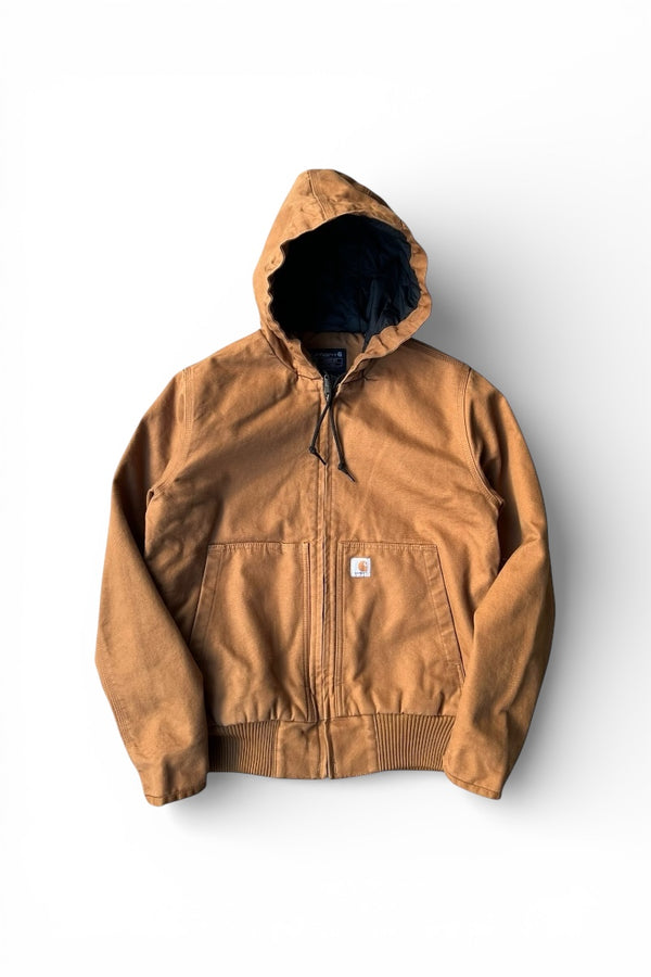 21AW DUCK ACTIVE JACKET W/QUILTING LINER USA MODEL / BEIGE [SIZE: S USED]