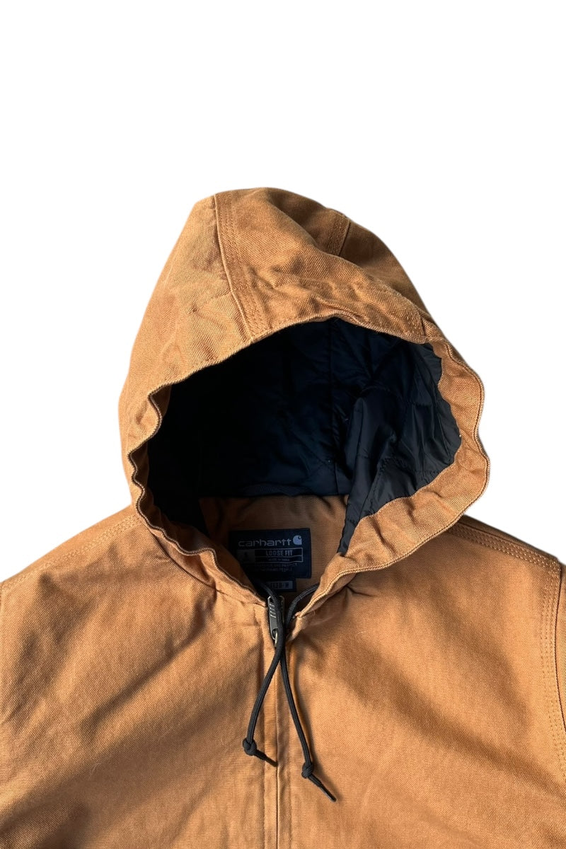 21AW DUCK ACTIVE JACKET W/QUILTING LINER USA MODEL / BEIGE [SIZE: S USED]
