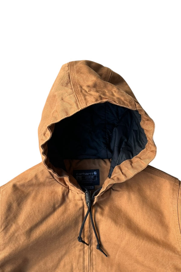 21AW DUCK ACTIVE JACKET W/QUILTING LINER USA MODEL / BEIGE [SIZE: S USED]