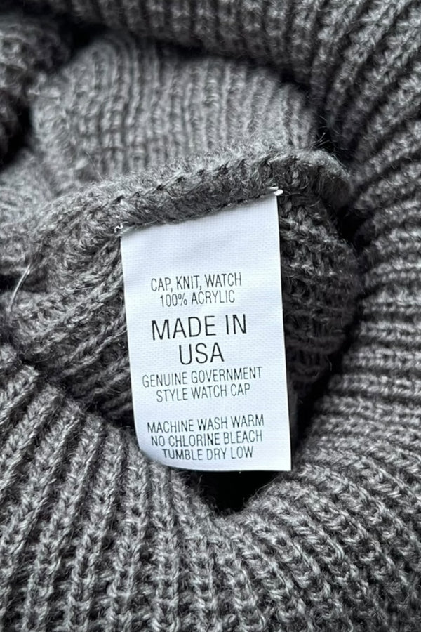 MADE IN USA ACRYLIC WATCH KNIT CAP / FOLIAGE GREEN [NEW]