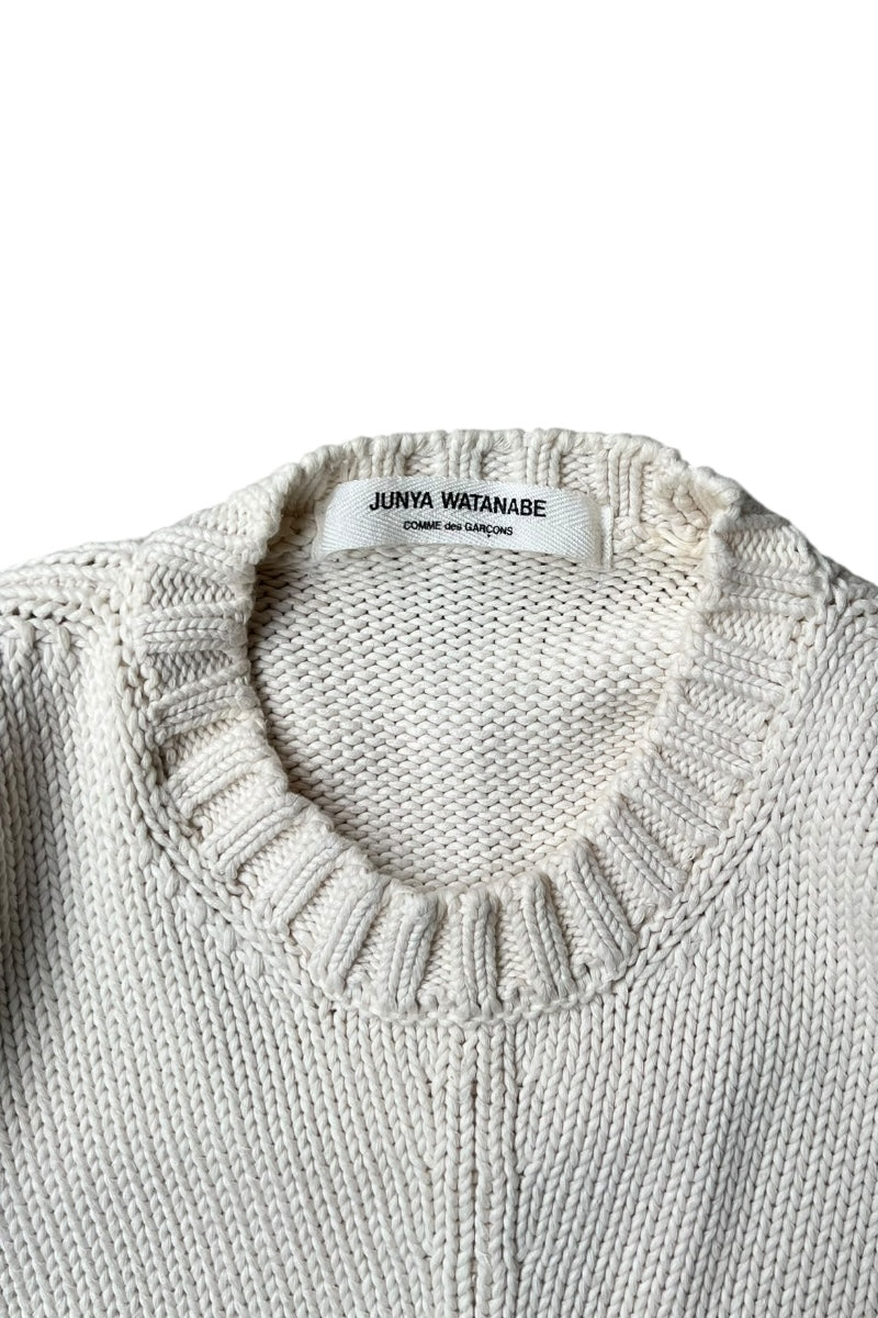 MADE IN JAPAN 99SS COTTON KNIT / WHITE [SIZE: S USED]