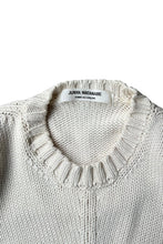 画像をギャラリービューアに読み込む, MADE IN JAPAN 99SS COTTON KNIT / WHITE [SIZE: S USED]
