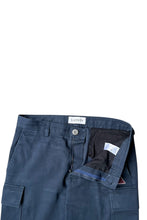 画像をギャラリービューアに読み込む, MADE IN ITALY CARGO PANTS / NAVY [SIZE: 50 USED]

