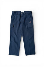 画像をギャラリービューアに読み込む, MADE IN ITALY CARGO PANTS / NAVY [SIZE: 50 USED]
