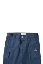画像をギャラリービューアに読み込む, MADE IN ITALY CARGO PANTS / NAVY [SIZE: 50 USED]
