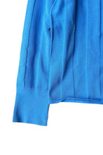画像をギャラリービューアに読み込む, 23SS L/S KNIT POLO SHIRT / LIGHT BLUE [SIZE: XL USED]
