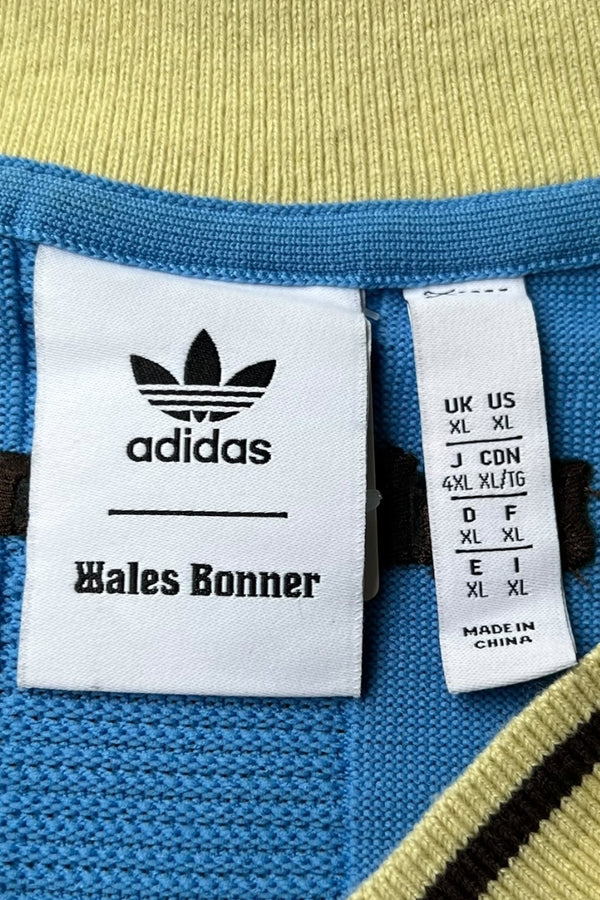 23SS L/S KNIT POLO SHIRT / LIGHT BLUE [SIZE: XL USED]